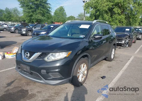 2014 Nissan Rogue Sv from USA, damaged, VIN 5N1AT2MV9EC752648